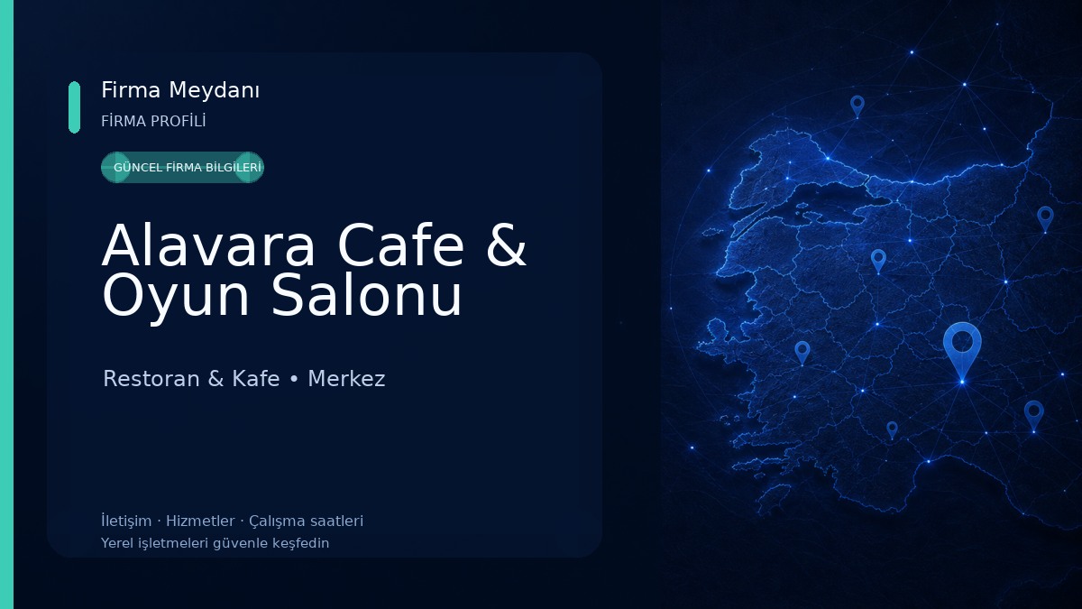 Alavara Cafe & Oyun Salonu Restoran & Kafe