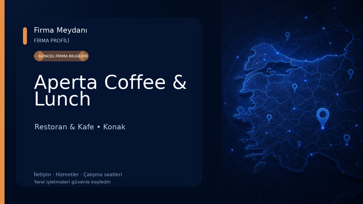 Aperta Coffee & Lunch