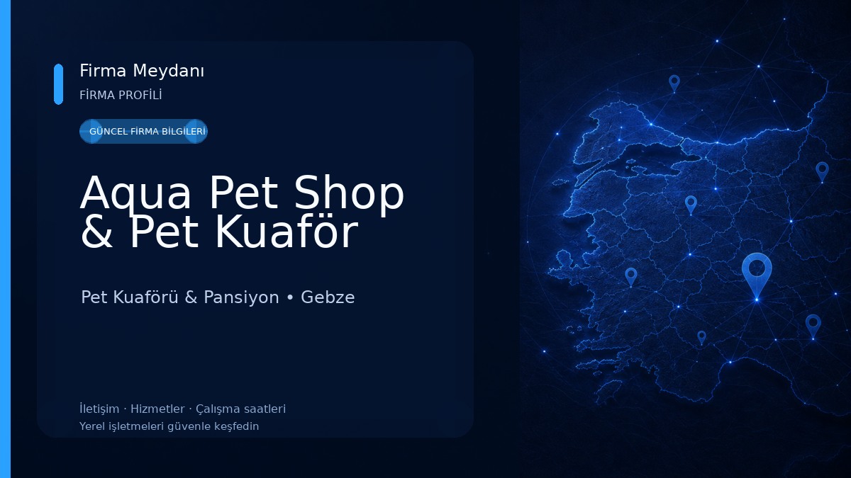 Aqua Pet Shop & Pet Kuaför Pet Kuaförü & Pansiyon