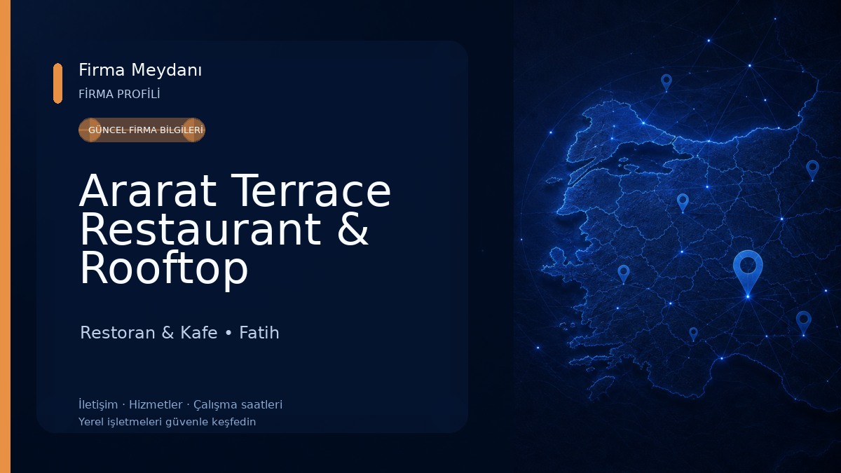 Ararat Terrace Restaurant & Rooftop Restoran & Kafe