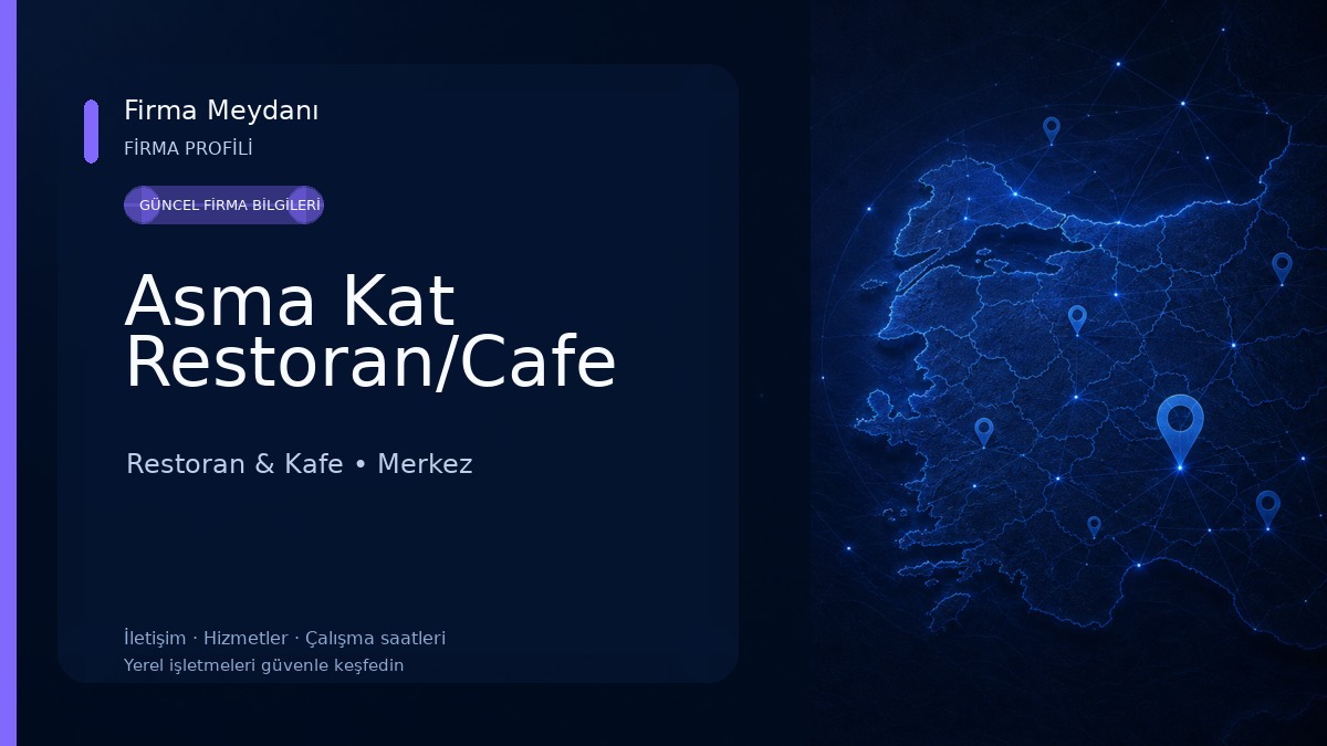 Asma Kat Restoran/Cafe 