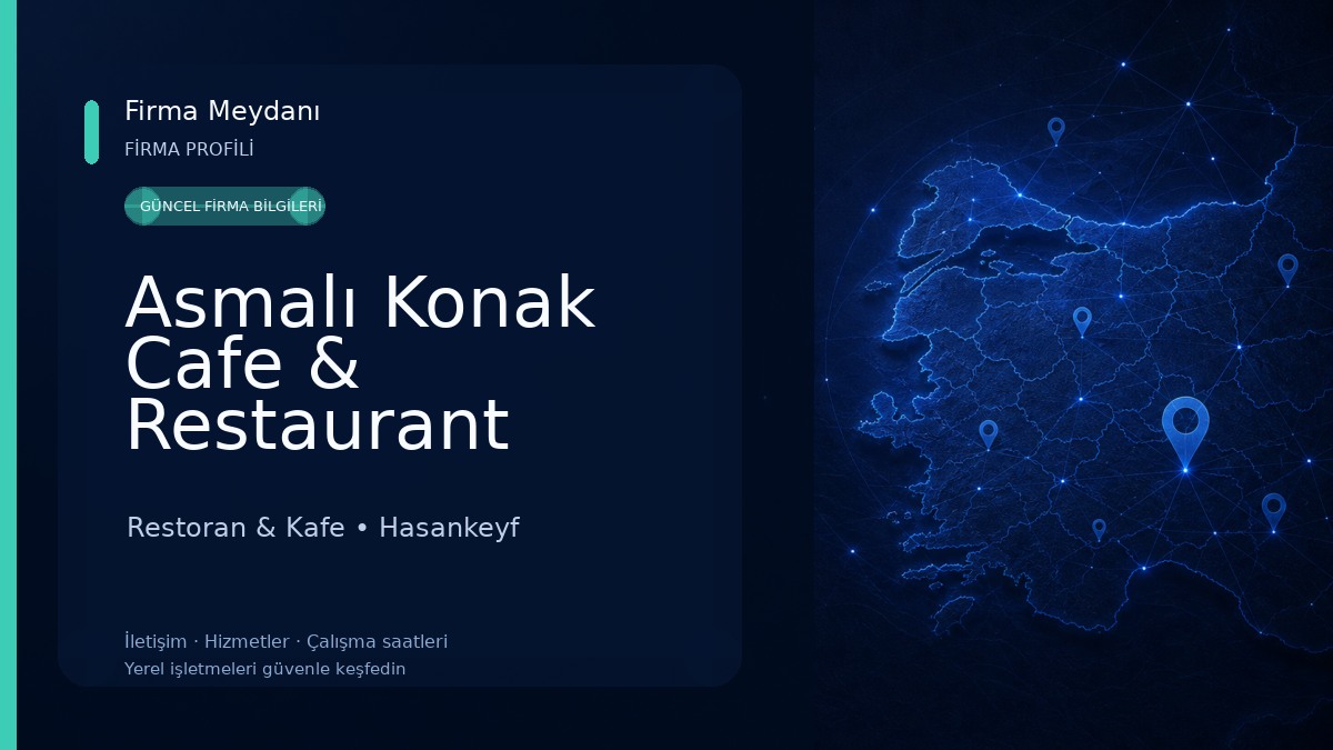 Asmalı Konak Cafe & Restaurant Restoran & Kafe