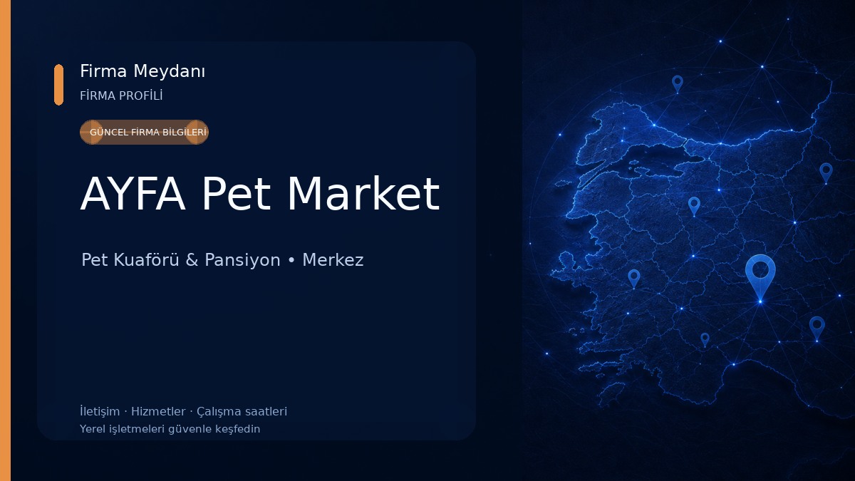 AYFA Pet Market Pet Kuaförü & Pansiyon