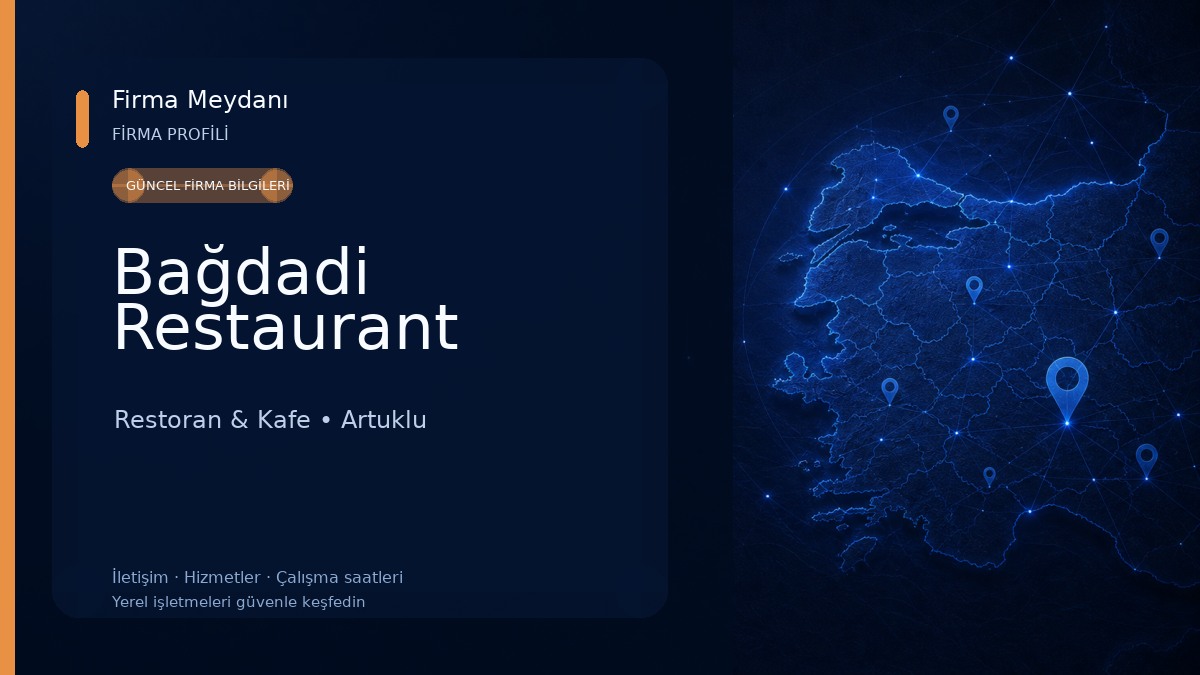 Bağdadi Restaurant Restoran & Kafe