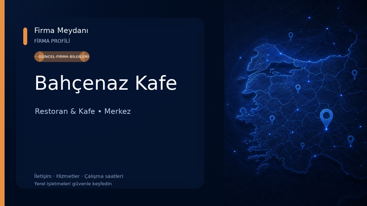 Bahçenaz Kafe Restoran & Kafe
