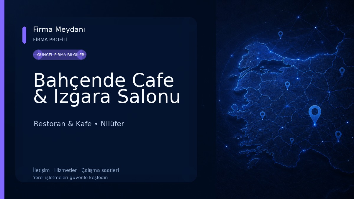 Bahçende Cafe & Izgara Salonu