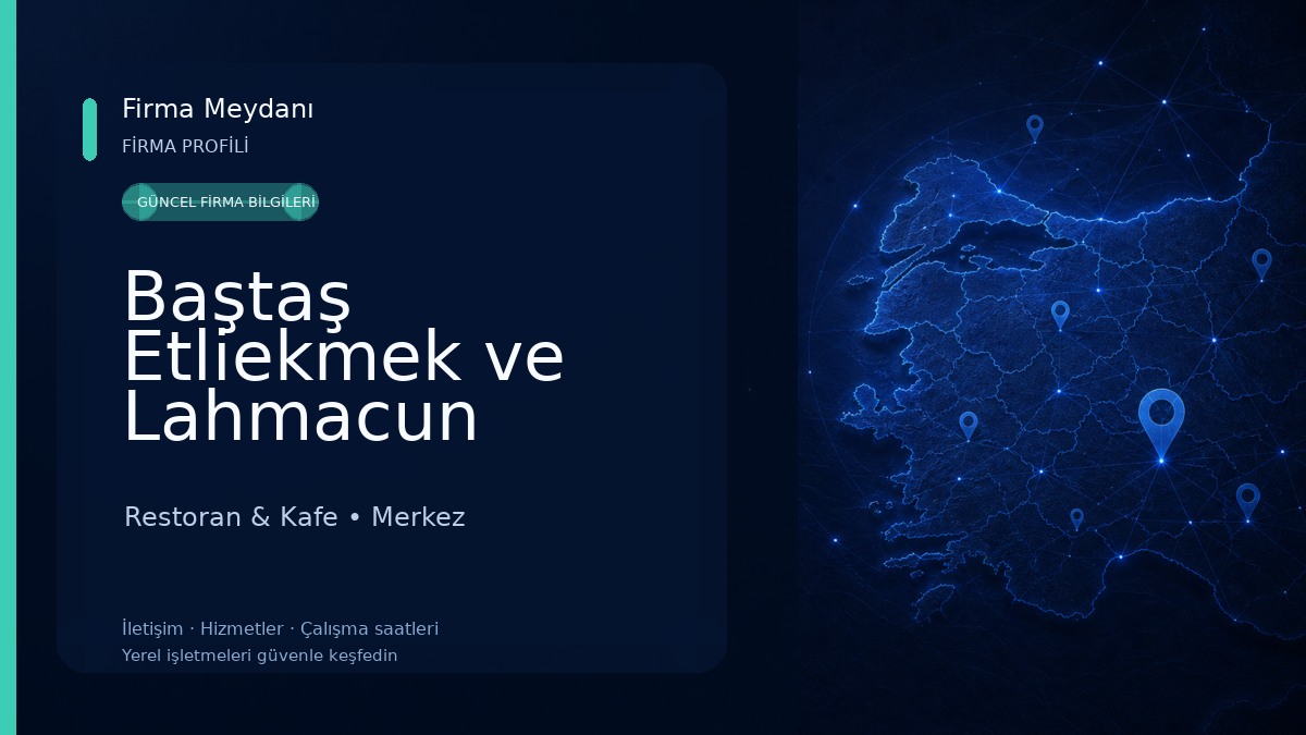 Baştaş Etliekmek ve Lahmacun Salonu