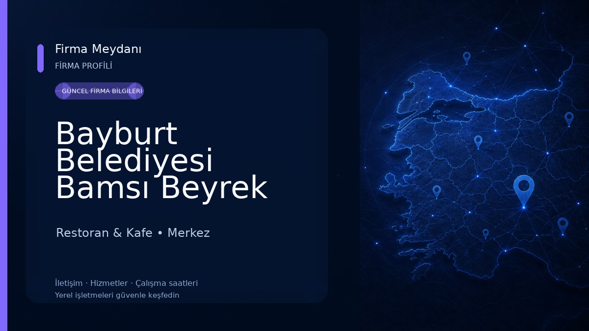 Bayburt Belediyesi Bamsı Beyrek Seyir Terası Sosyal Tesisleri Restoran & Kafe