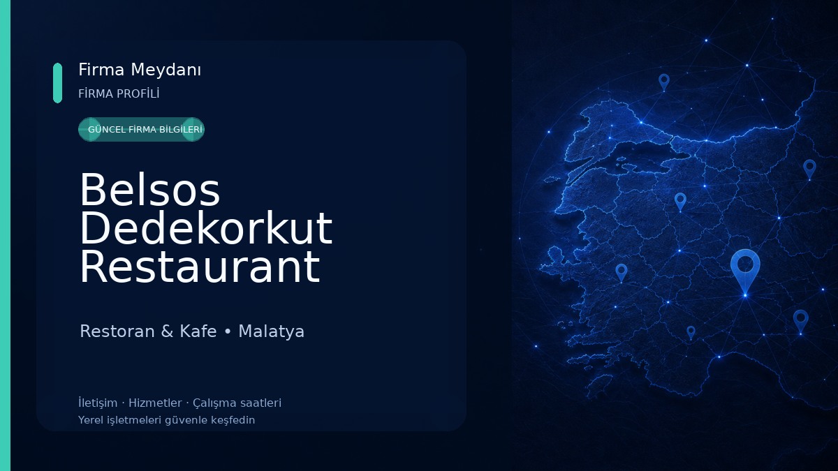 Belsos Dedekorkut Restaurant Restoran & Kafe