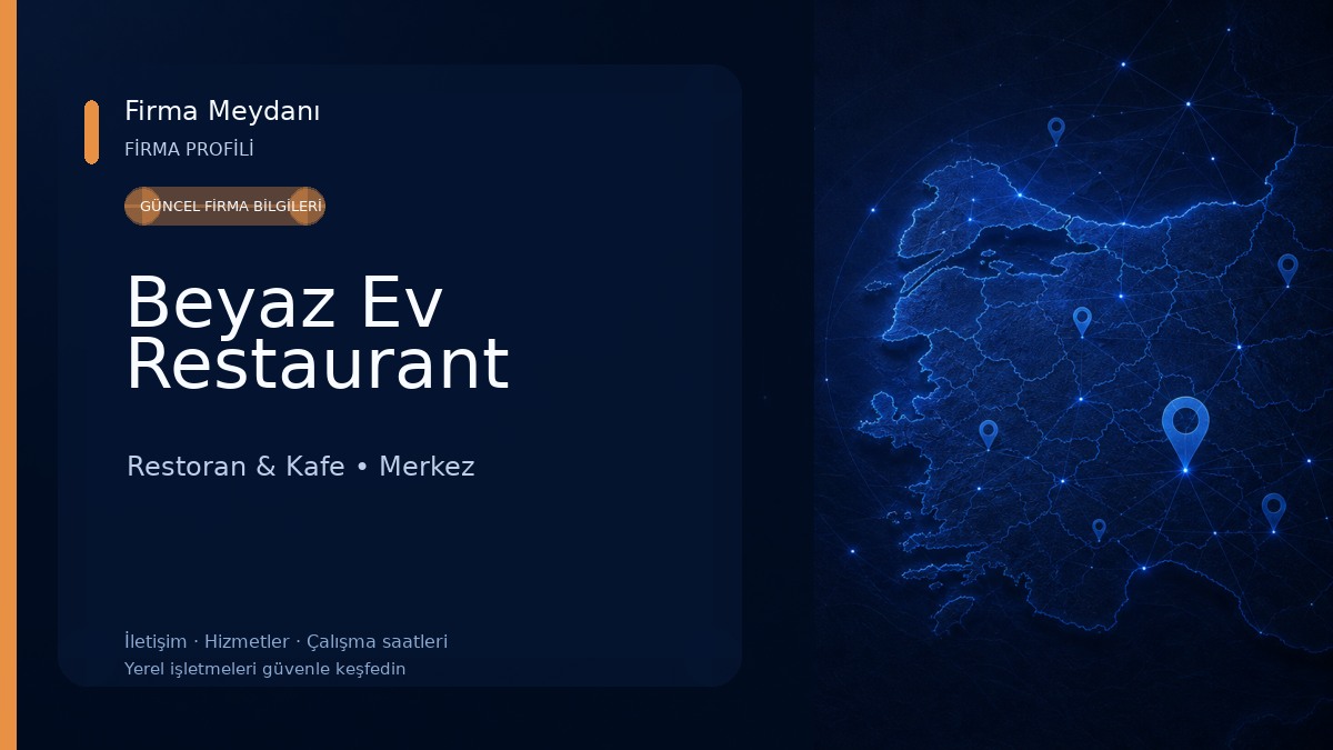 Beyaz Ev Restaurant