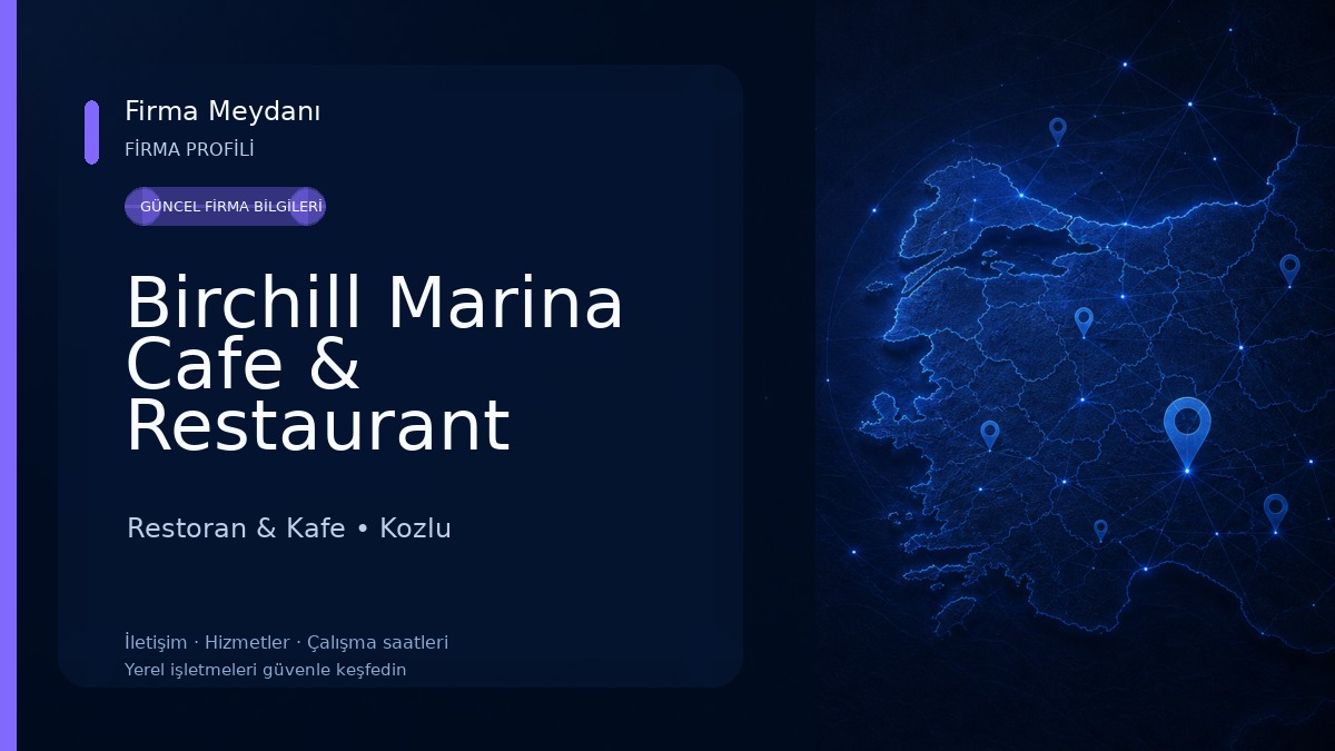 Birchill Marina Cafe & Restaurant Restoran & Kafe