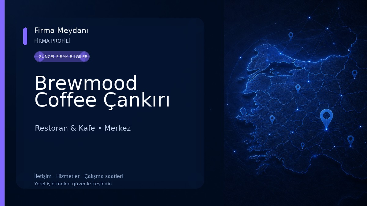 Brewmood Coffee Çankırı Restoran & Kafe