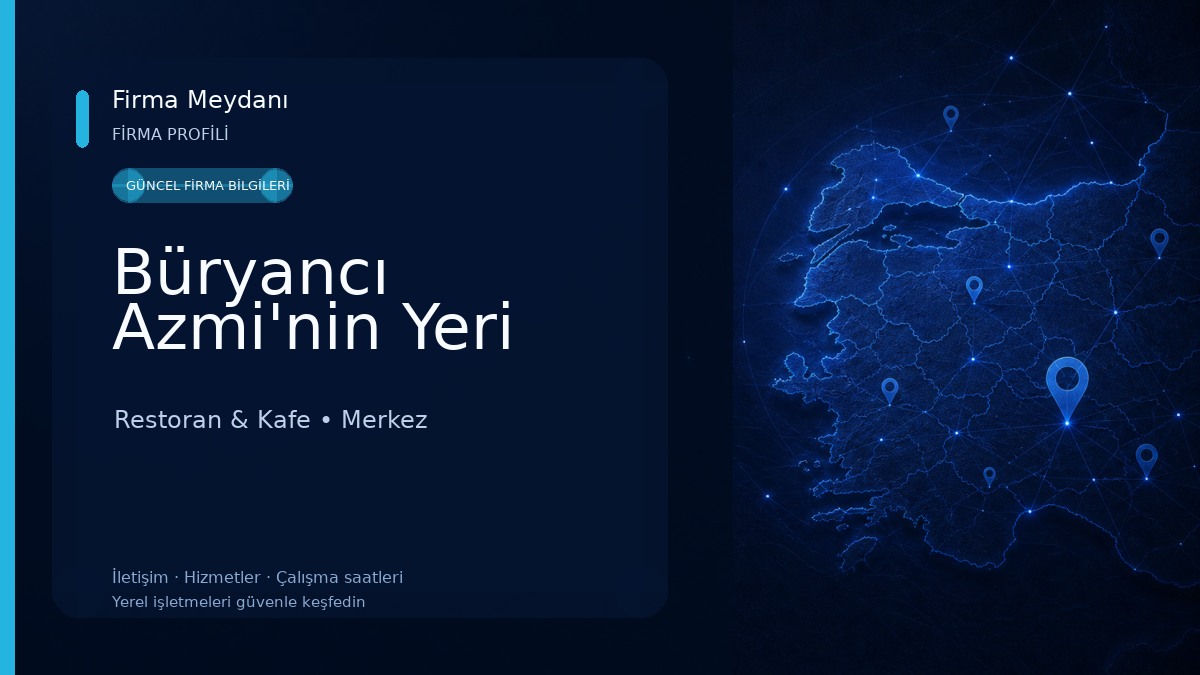 Büryancı Azmi'nin Yeri Restoran & Kafe