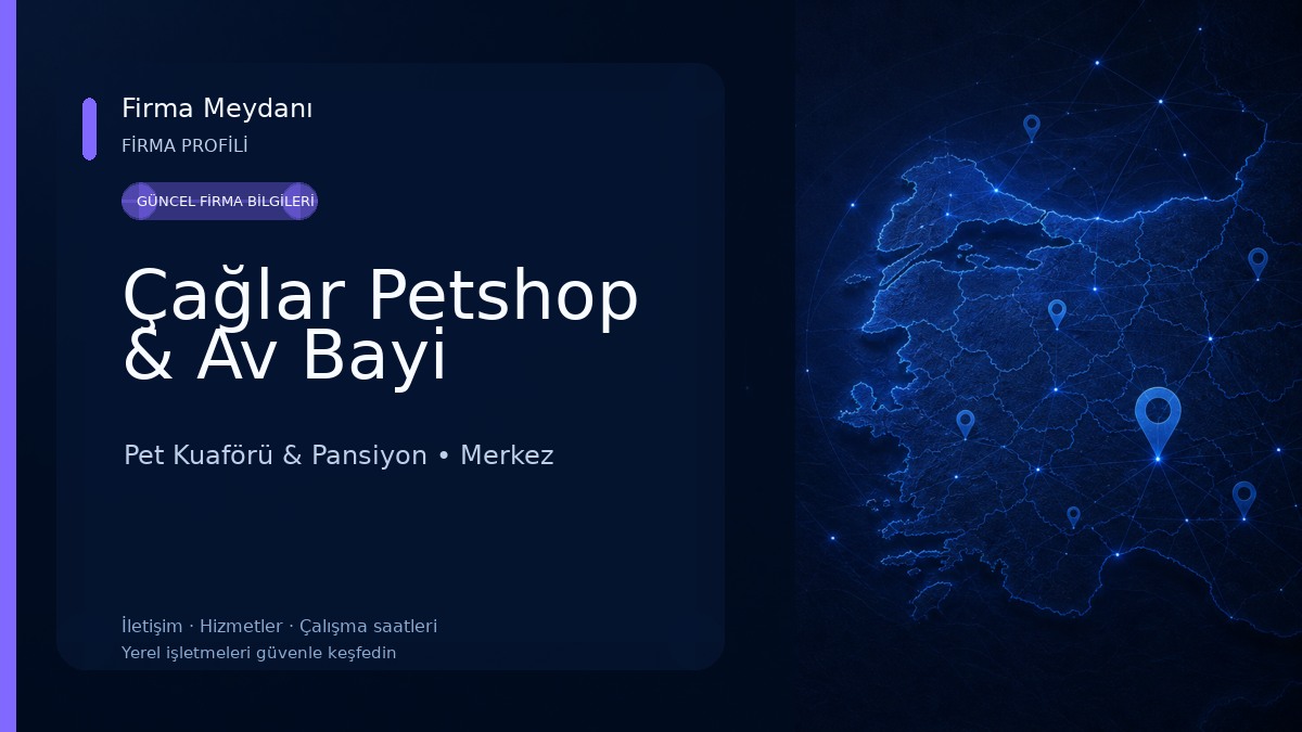Çağlar Petshop & Av Bayi Pet Kuaförü & Pansiyon