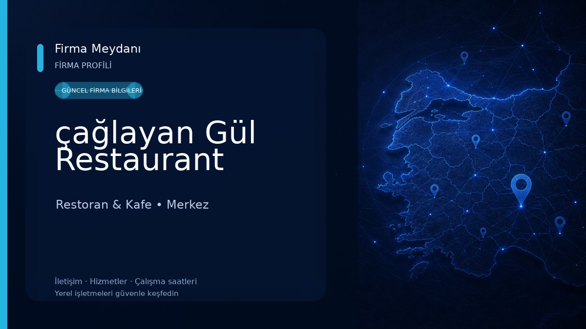 çağlayan Gül Restaurant Restoran & Kafe