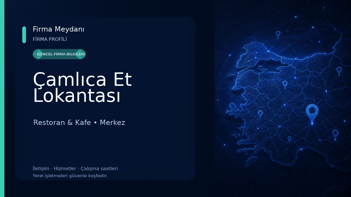 Çamlıca Et Lokantası
