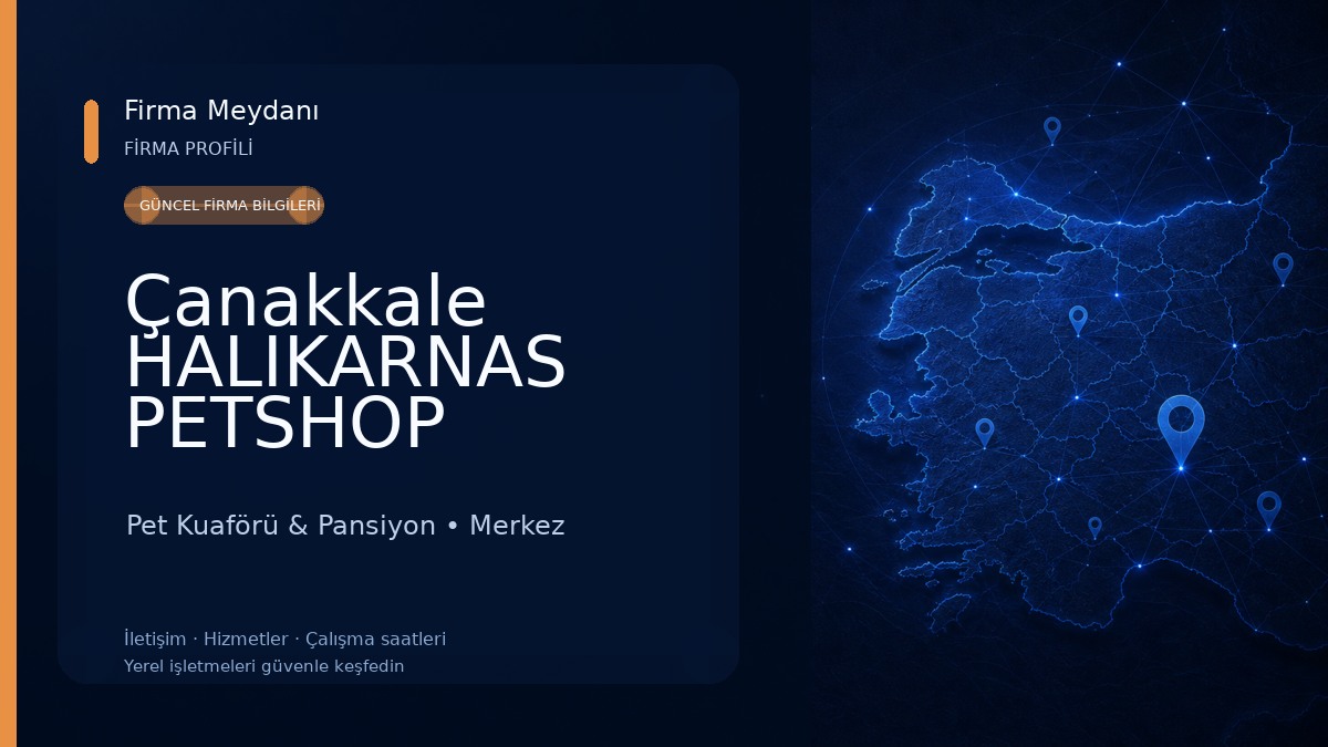 Çanakkale HALIKARNAS PETSHOP Pet Kuaförü & Pansiyon
