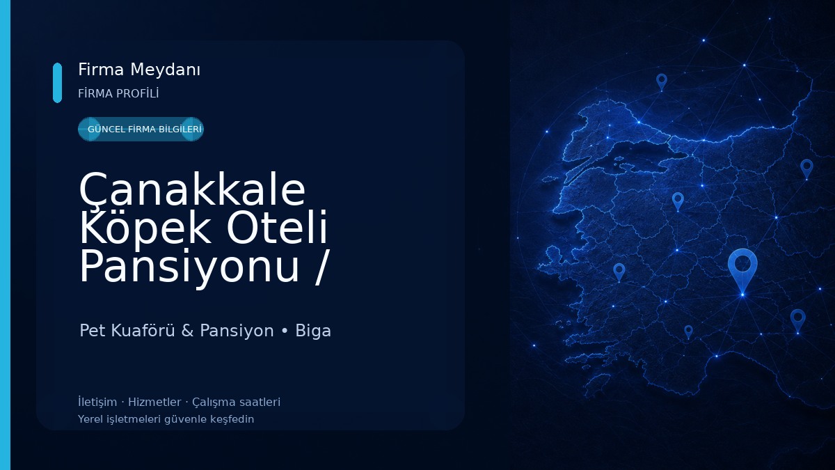 Çanakkale Köpek Oteli Pansiyonu / Tayfun Pet Hotel Pet Kuaförü & Pansiyon