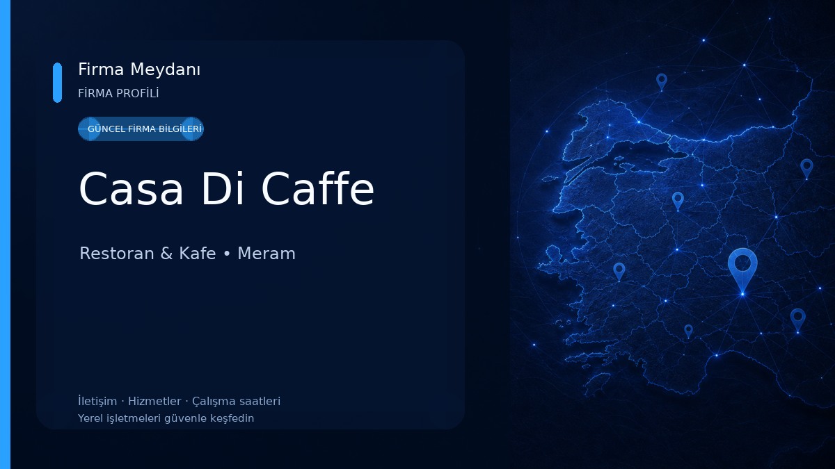 Casa Di Caffe Restoran & Kafe