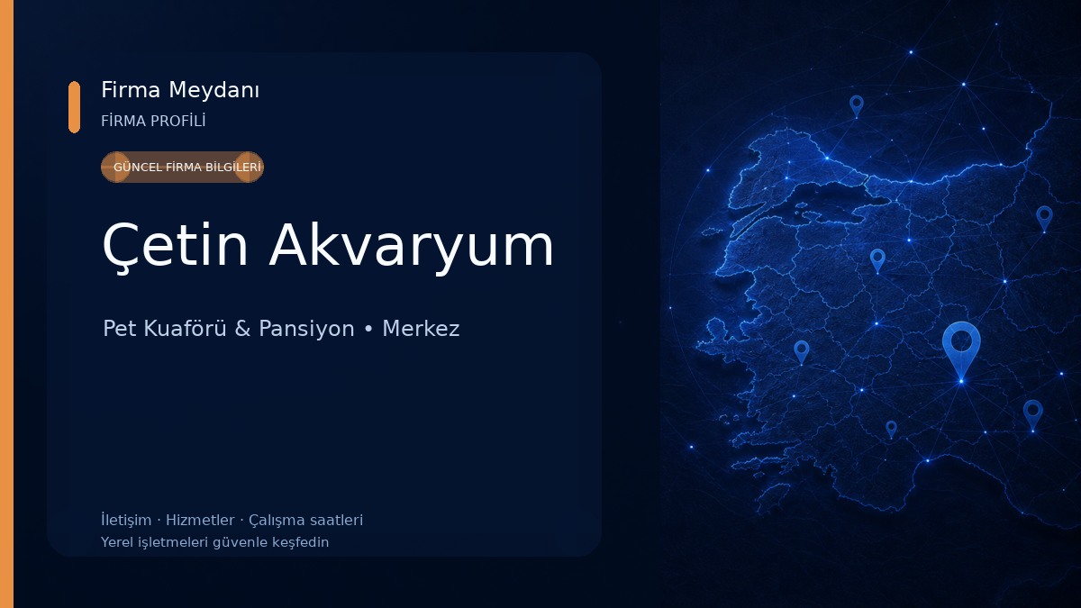 Çetin Akvaryum Pet Kuaförü & Pansiyon