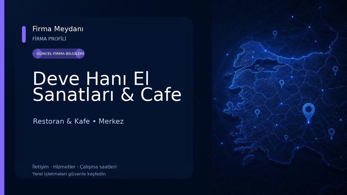 Deve Hanı El Sanatları & Cafe