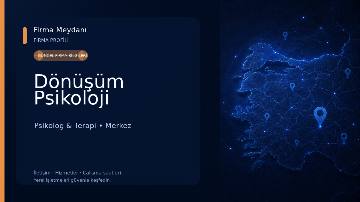 Dönüşüm Psikoloji Psikolog & Terapi