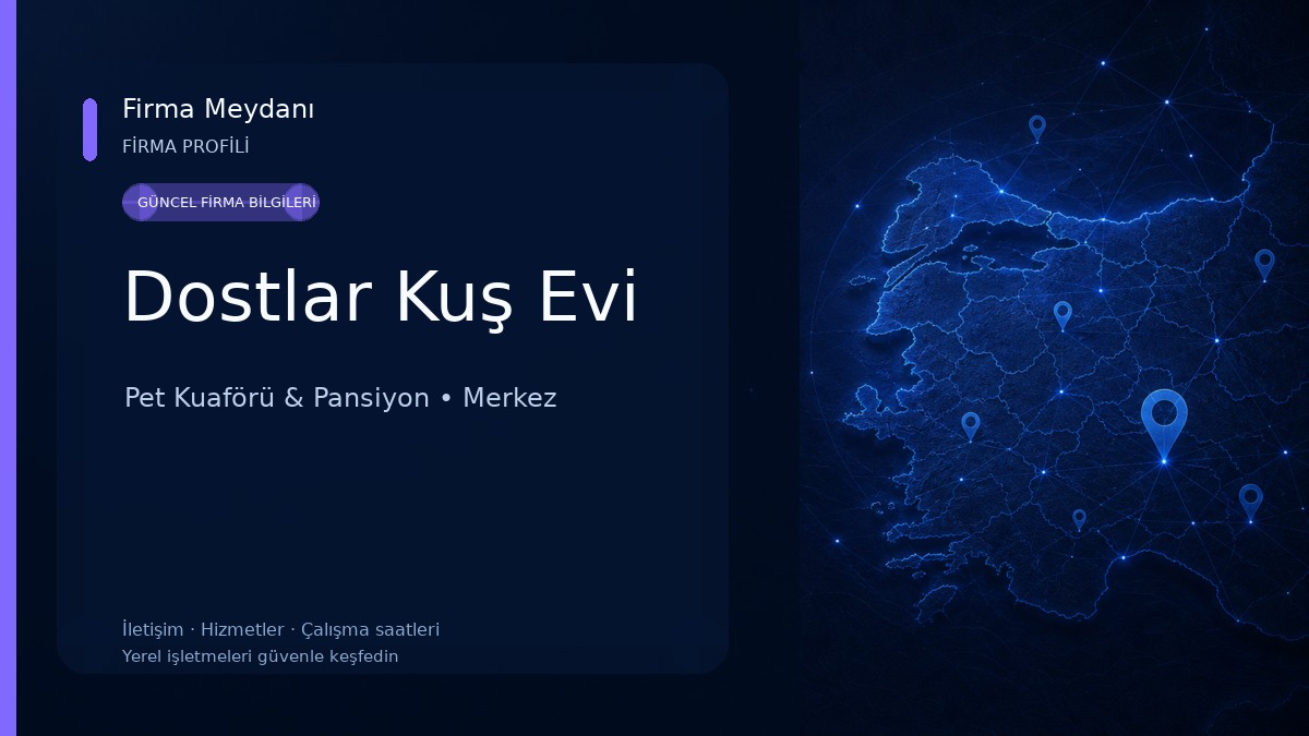 Dostlar Kuş Evi Pet Kuaförü & Pansiyon