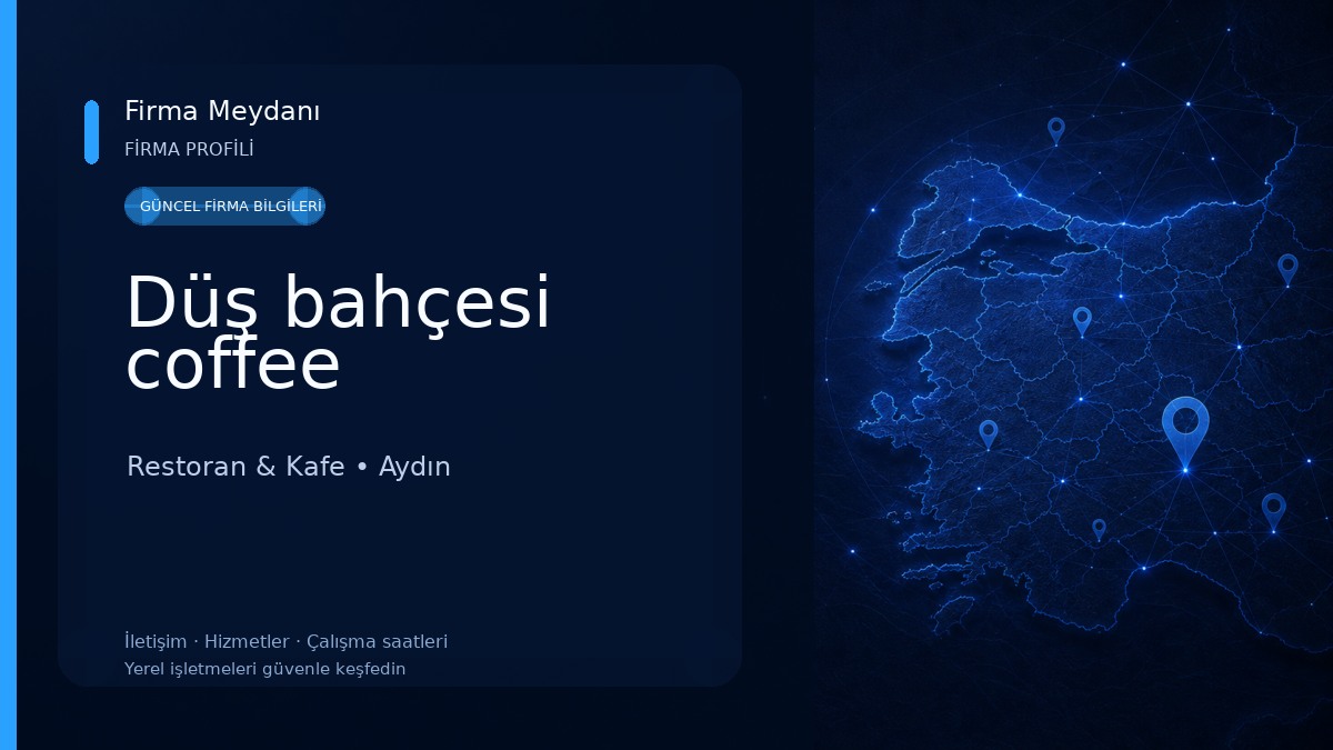 Düş bahçesi coffee Restoran & Kafe