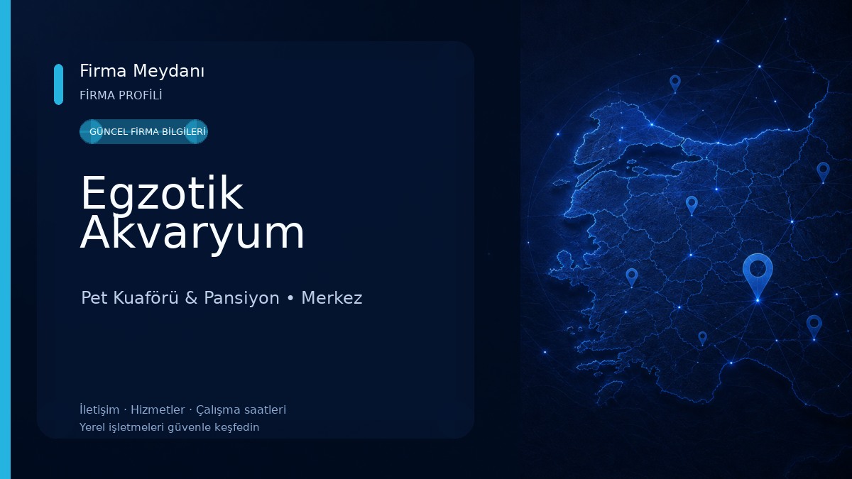 Egzotik Akvaryum Pet Kuaförü & Pansiyon