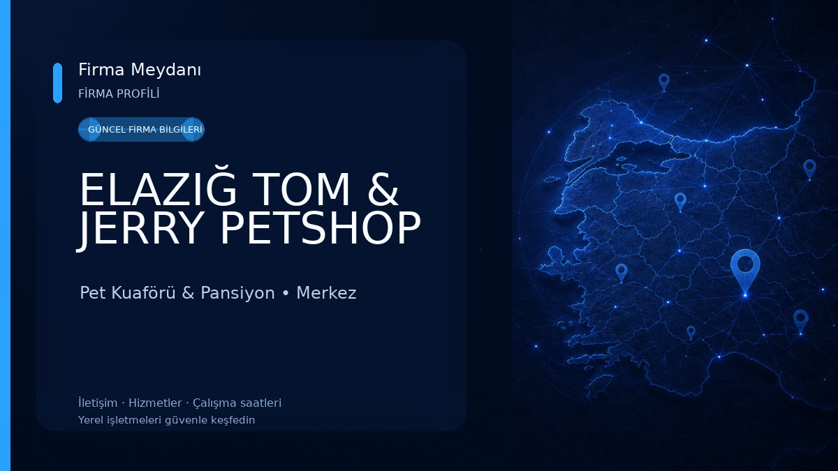 ELAZIĞ TOM & JERRY PETSHOP 