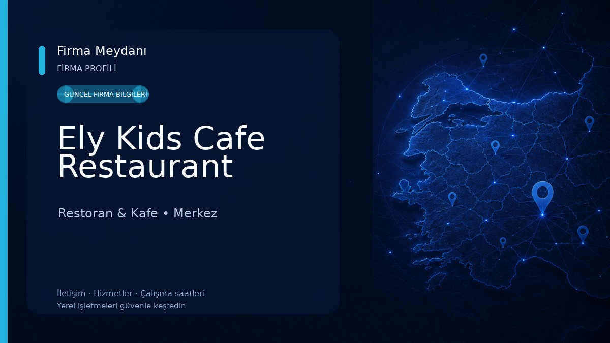 Ely Kids Cafe Restaurant