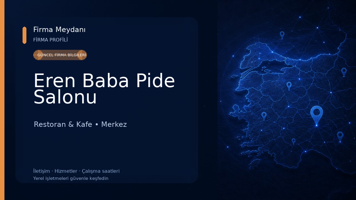 Eren Baba Pide Salonu Restoran & Kafe