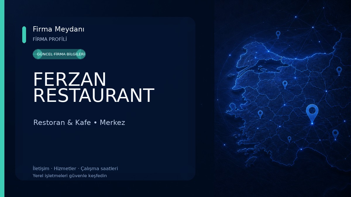 FERZAN RESTAURANT Restoran & Kafe