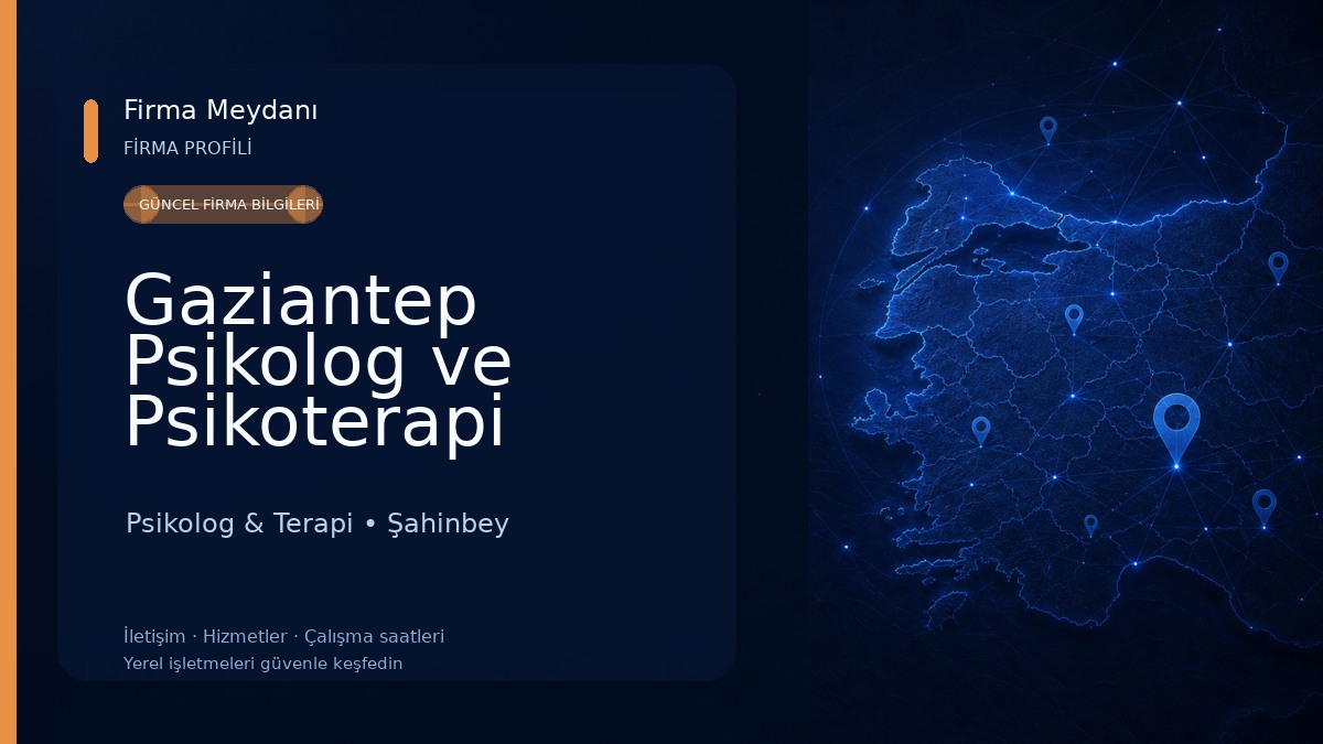 Gaziantep Psikolog ve Psikoterapi Merkezi