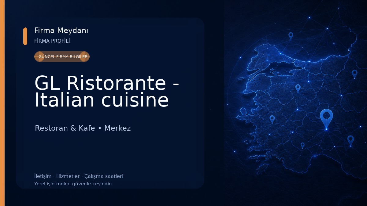 GL Ristorante - Italian cuisine Restoran & Kafe