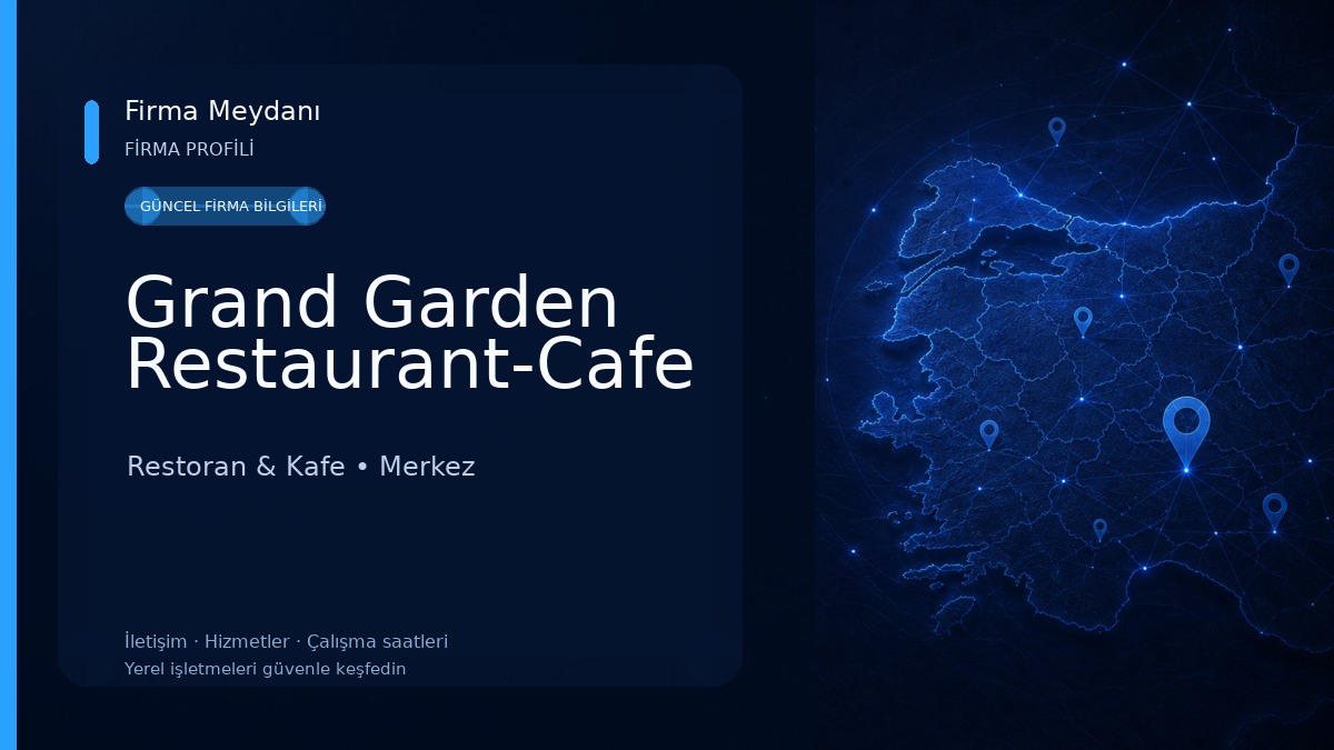 Grand Garden Restaurant-Cafe Restoran & Kafe