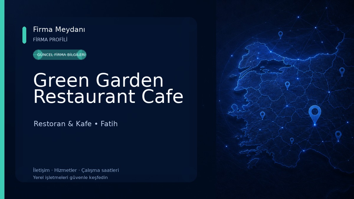 Green Garden Restaurant Cafe Restoran & Kafe