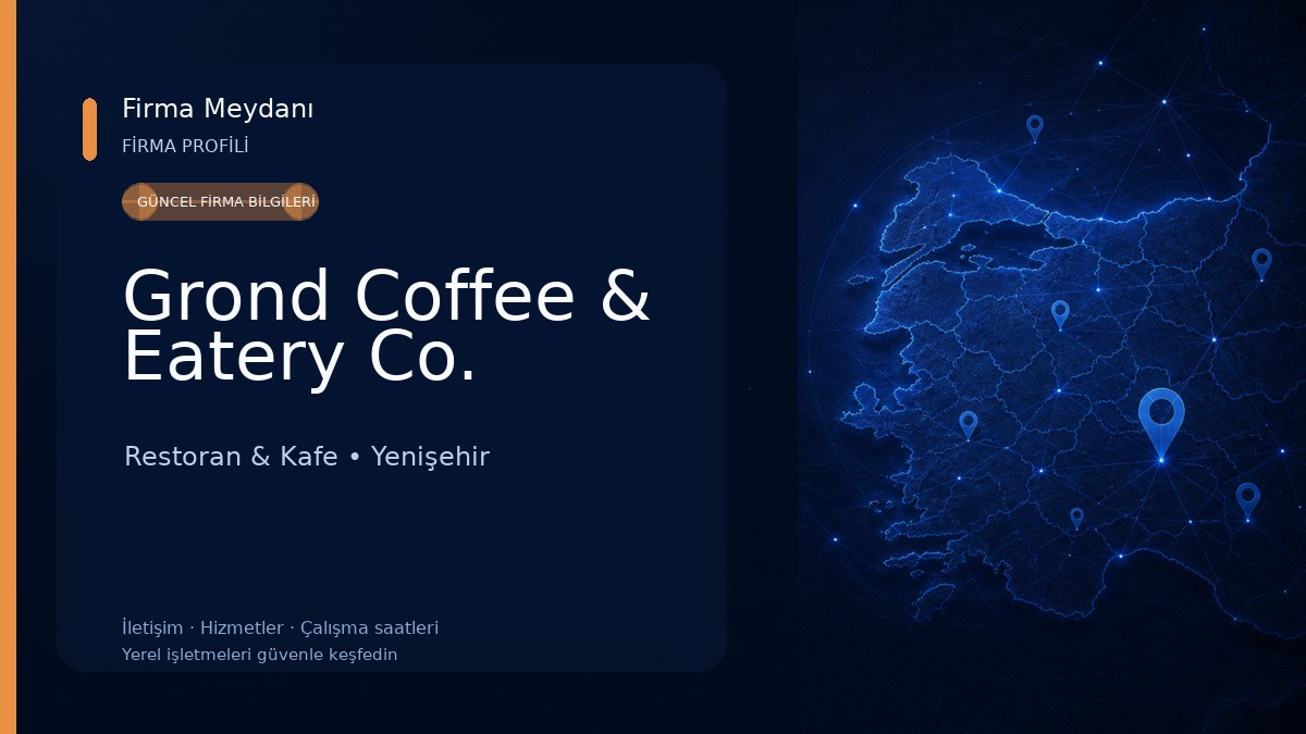 Grond Coffee & Eatery Co. Restoran & Kafe