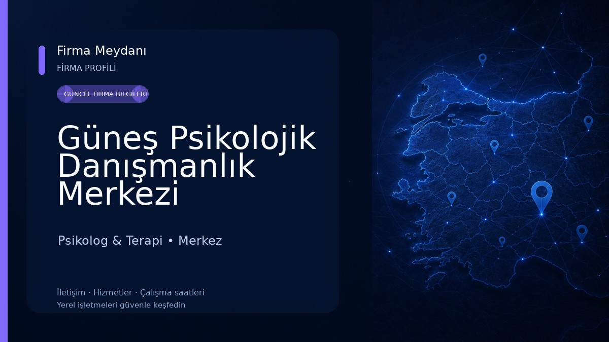 Güneş Psikolojik Danışmanlık Merkezi Psikolog & Terapi
