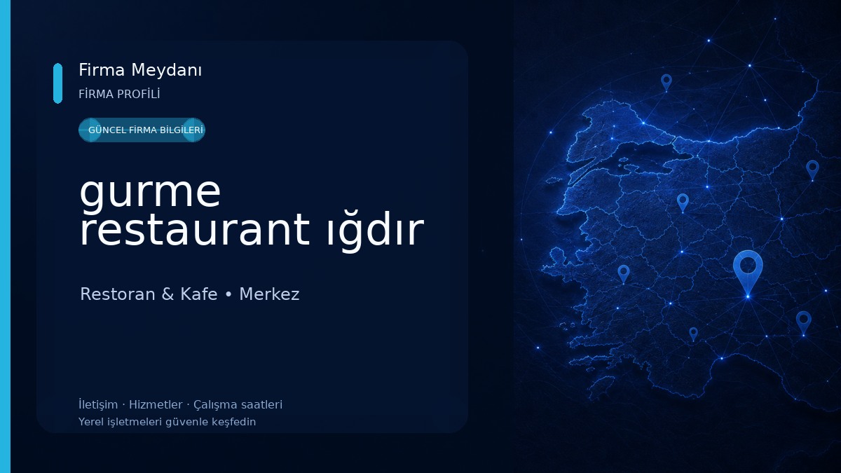 gurme restaurant ığdır
