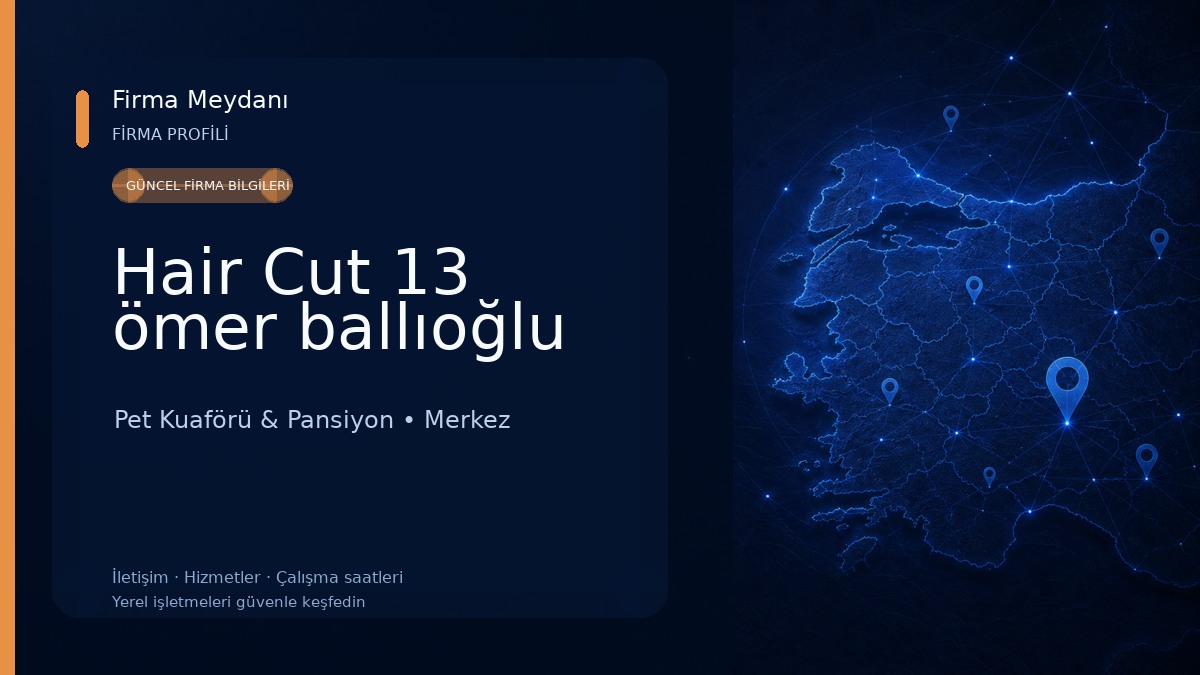 Hair Cut 13 ömer ballıoğlu Pet Kuaförü & Pansiyon
