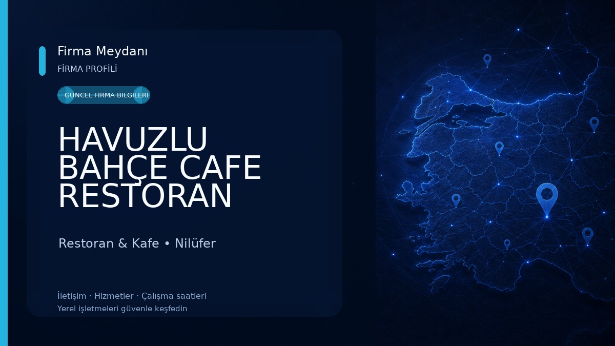 HAVUZLU BAHÇE CAFE RESTORAN