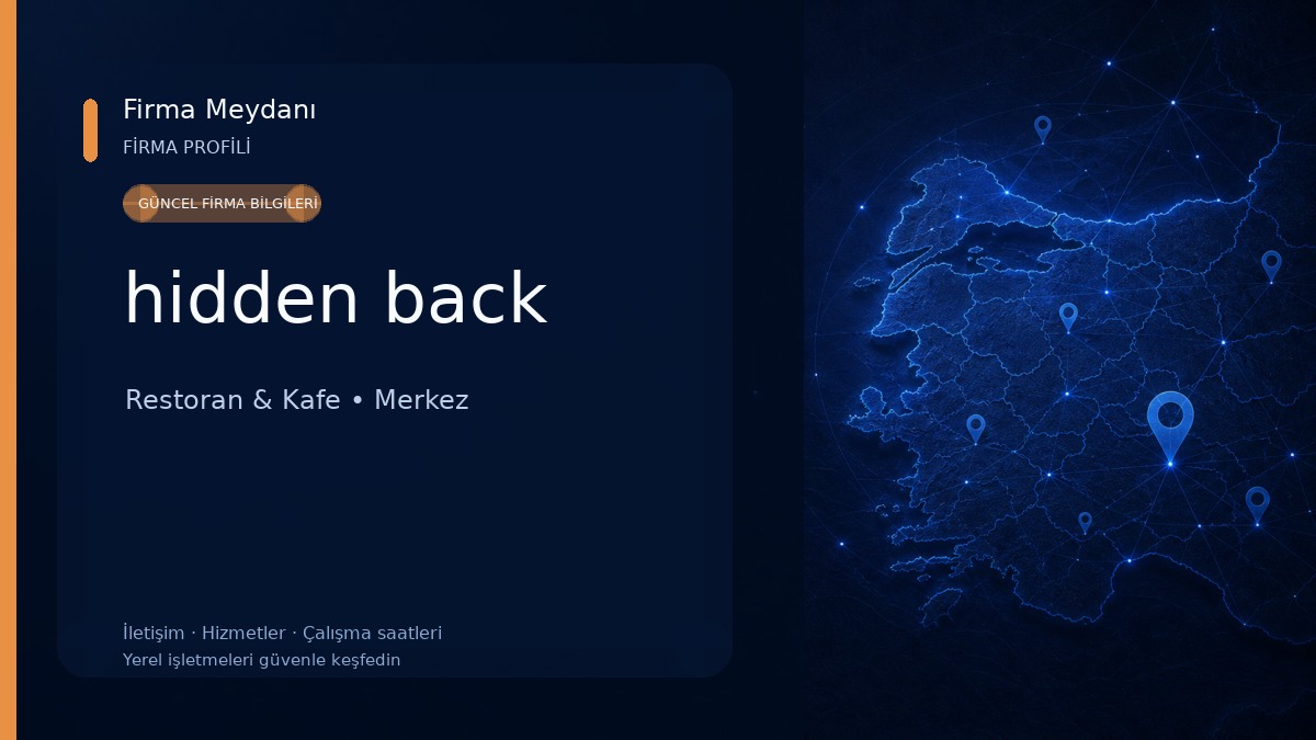 hidden back