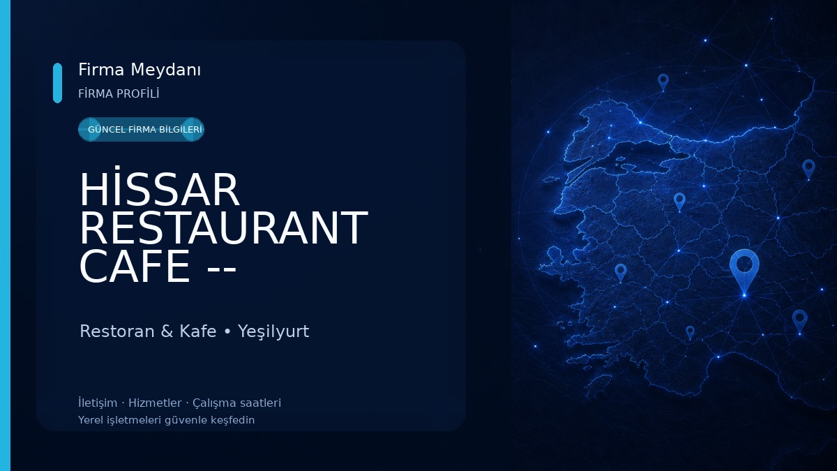 HİSSAR RESTAURANT CAFE -- GÜNDÜZ BEY KAHVALTI &IZGARA Restoran & Kafe