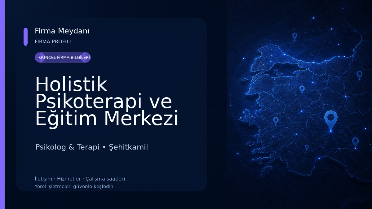 Holistik Psikoterapi ve Eğitim Merkezi Psikolog & Terapi