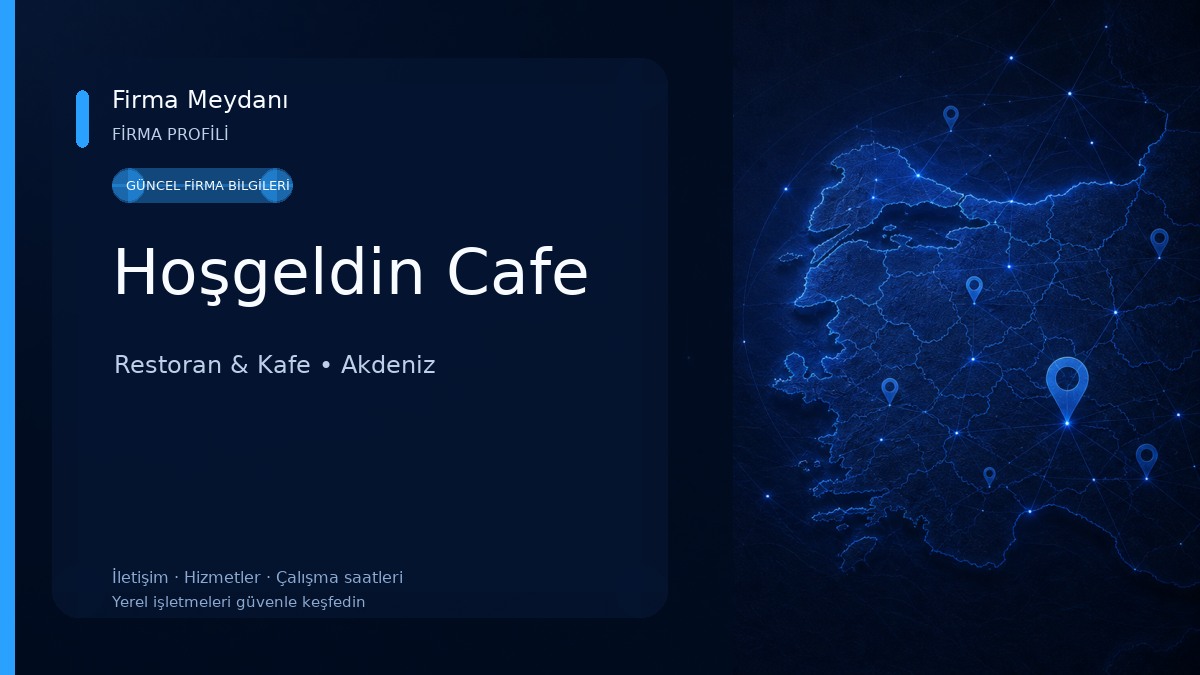 Hoşgeldin Cafe Restoran & Kafe