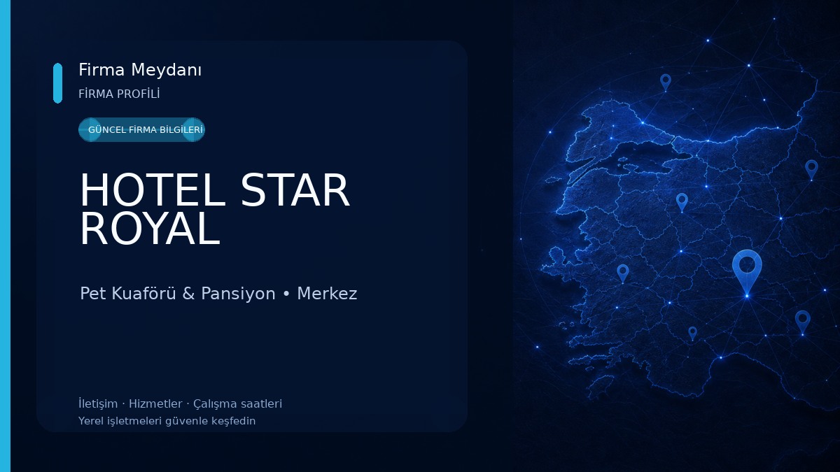 HOTEL STAR ROYAL Pet Kuaförü & Pansiyon