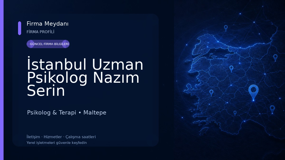 İstanbul Uzman Psikolog Nazım Serin