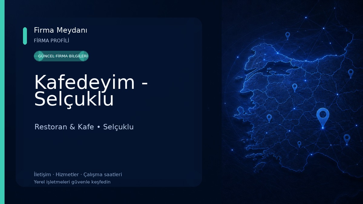 Kafedeyim - Selçuklu