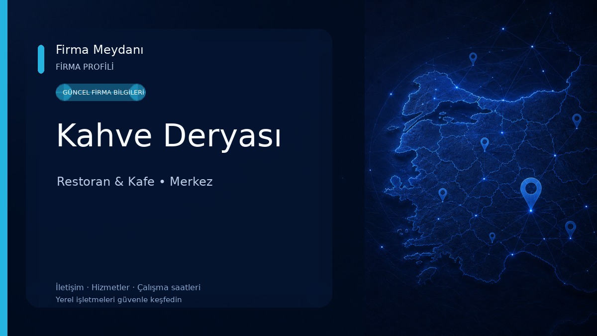 Kahve Deryası Restoran & Kafe
